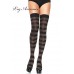 Leg Avenue: calze a righe. Leg Avenue: calze a righe.