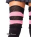 Leg Avenue: calze con balza in maglia. Leg Avenue: calze con balza in maglia.