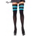 Leg Avenue: calze con balza in maglia. Leg Avenue: calze con balza in maglia.