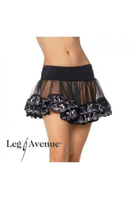 LEG AVENUE: Sottoveste con paillettes. LEG AVENUE: Sottoveste con paillettes.