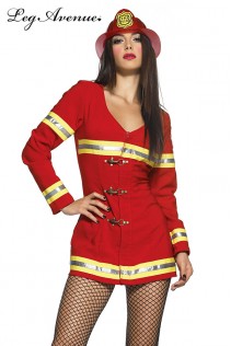 Costume vigilessa del fuoco - Red Hot Firefighter. Costume vigilessa del fuoco - Red Hot Firefighter.