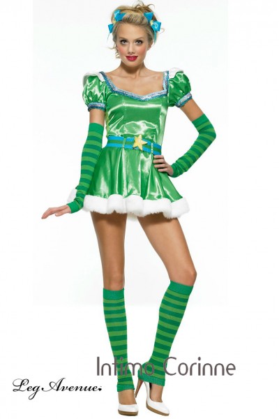 LEG AVENUE: Costume ragazza Smeraldo. LEG AVENUE: Costume ragazza Smeraldo.