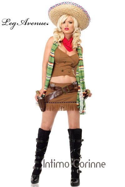Leg Avenue: costume da bandito 6 pz. Leg Avenue: costume da bandito 6 pz.