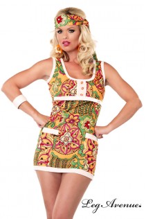 Costume hippie 2 pz. Costume hippie 2 pz.