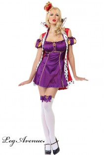 Leg Avenue: costume da regina 4 pz. Leg Avenue: costume da regina 4 pz.