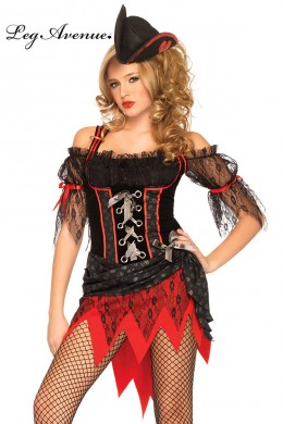 Costume filibustiere Ms. Davy Jones. Costume filibustiere Ms. Davy Jones.