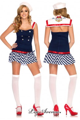 Leg Avenue: costume marinaia 2 pz. Leg Avenue: costume marinaia 2 pz.