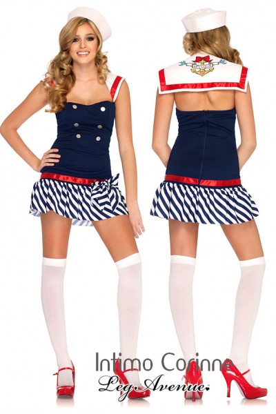 Leg Avenue: costume marinaia 2 pz. Leg Avenue: costume marinaia 2 pz.