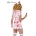 Costume 3 pezzi infermiera zombie. Costume 3 pezzi infermiera zombie.