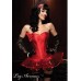 Leg Avenue Burlesque: corsetto con rosa applicata. Leg Avenue Burlesque: corsetto con rosa applicata.