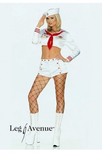 Leg Avenue: costume Marinaia 3 pezzi. Leg Avenue: costume Marinaia 3 pezzi.