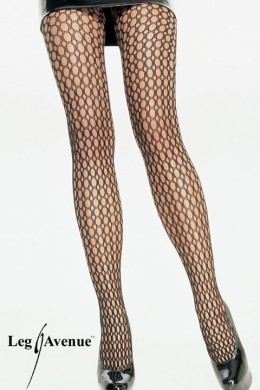 LEG AVENUE: Collant a buchi ovali. LEG AVENUE: Collant a buchi ovali.