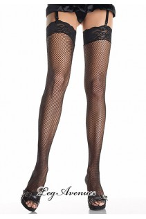 Calze rete e pizzo XL. Calze rete e pizzo XL.