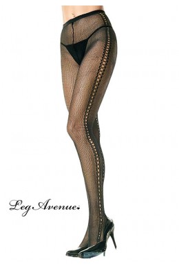 LEG AVENUE: Collant con asolature laterali. LEG AVENUE: Collant con asolature laterali.
