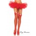 Leg Avenue: calze a rete con fiocchi e cuori. Leg Avenue: calze a rete con fiocchi e cuori.