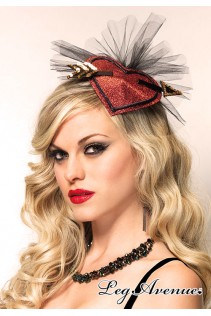 Leg Avenue Burlesque: molletta cuore con freccia. Leg Avenue Burlesque: molletta cuore con freccia.