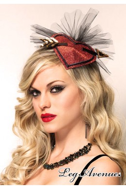 Leg Avenue Burlesque: molletta cuore con freccia.