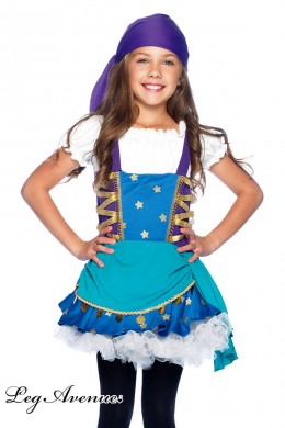 Leg Avenue: vestito bimba 2 pz. Principessa Gitana. Leg Avenue: vestito bimba 2 pz. Principessa Gitana.