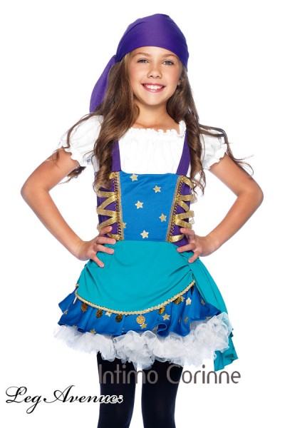 Leg Avenue: vestito bimba 2 pz. Principessa Gitana. Leg Avenue: vestito bimba 2 pz. Principessa Gitana.