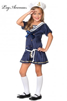 Leg Avenue: vestito bimba 2 pz. Marinaretta. Leg Avenue: vestito bimba 2 pz. Marinaretta.