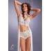 ME SEDUCE Catia: set 2 pezzi in coordinato. Bianco ME SEDUCE Catia: set 2 pezzi in coordinato. Bianco