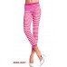 Music Legs: pantacollant bicolore a righe. Music Legs: pantacollant bicolore a righe.