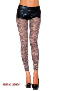 Music Legs: leggings pitonati.