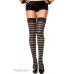 Music Legs: calze coprenti con righe sottili. Music Legs: calze coprenti con righe sottili.