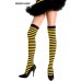 Music Legs: calze a righe colorate.