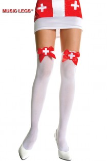 Music Legs: calze da infermiera. Music Legs: calze da infermiera.
