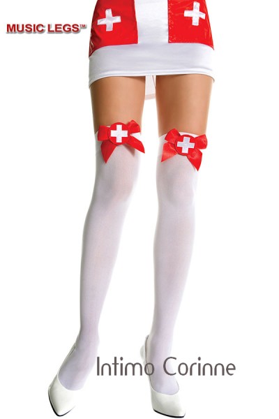 Music Legs: calze da infermiera. Music Legs: calze da infermiera.