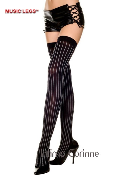Music Legs: calze gessate.
