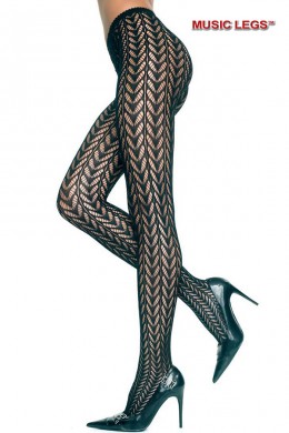 Music Legs: collant con design originale. Music Legs: collant con design originale.