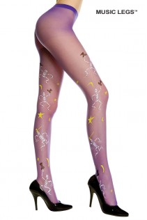Music legs: collant Halloween. Music legs: collant Halloween.