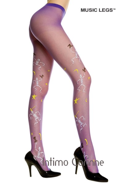 Music legs: collant Halloween. Music legs: collant Halloween.