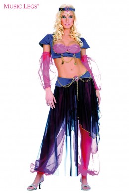 Travestimento danzatrice del ventre 6 pz. Travestimento danzatrice del ventre 6 pz.