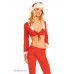 Music leg: costume natalizio 3 pezzi con cappello. Music leg: costume natalizio 3 pezzi con cappello.