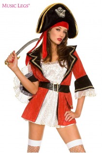 Music legs: costume corsara 2 pezzi. Music legs: costume corsara 2 pezzi.