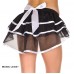 Music Legs: gonnellino petticoat in tulle con strass. Music Legs: gonnellino petticoat in tulle con strass.