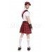 Costume tradizionale scozzese da uomo. 6 pezzi. Costume tradizionale scozzese da uomo. 6 pezzi.