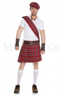Costume tradizionale scozzese da uomo. 6 pezzi. Costume tradizionale scozzese da uomo. 6 pezzi.