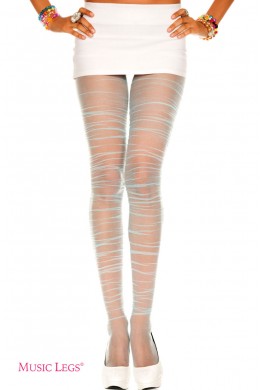 Music Legs: collant velati con pieghettature. Music Legs: collant velati con pieghettature.