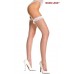 Music Legs: calze a rete piccola con merletto. Music Legs: calze a rete piccola con merletto.