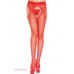 Music Leg: collant aperti a rete con fascia in pizzo. Music Leg: collant aperti a rete con fascia in pizzo.