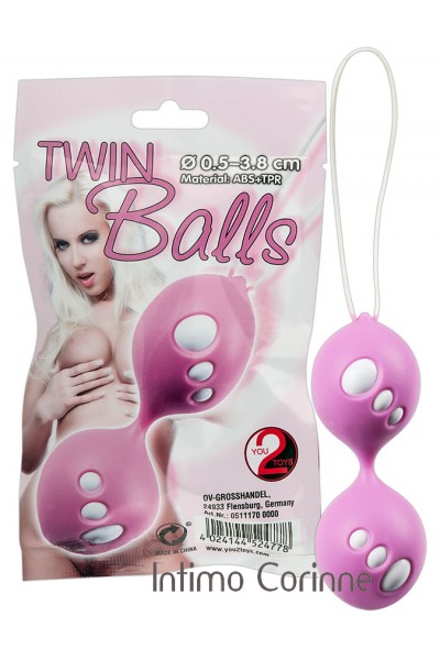 Palline vibranti Twin Balls. Palline vibranti Twin Balls.