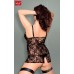 Softline - Chemise e tanga + calze Nora. Plus Size Softline - Chemise e tanga + calze Nora. Plus Size