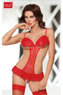 Softline - Body Orsola rosso Softline - Body Orsola rosso
