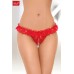Softline - Tanga in pizzo con merletti e fiocchetto. Softline - Tanga in pizzo con merletti e fiocchetto.