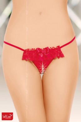 Softline - Slip aperto con fiocchetto e volant Softline - Slip aperto con fiocchetto e volant