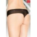 Softline - Tanga brasiliano aperto in pizzo e tulle. Softline - Tanga brasiliano aperto in pizzo e tulle.